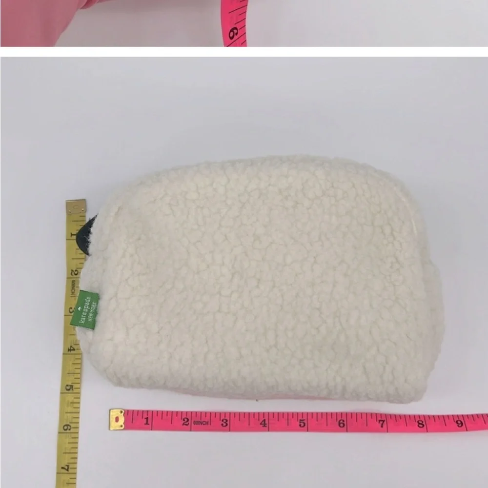 Kate Spade Sherpa Pouch with Black Strap - Picture 7 of 7